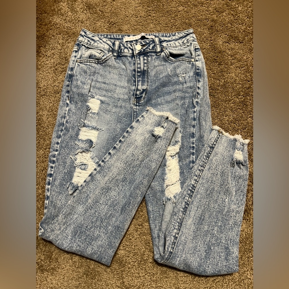 High Waisted Mom Jean